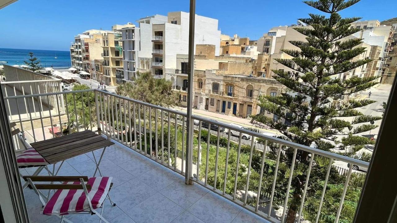 Apartamento Sea View And Valley View Flat In Marsalforn Exterior foto